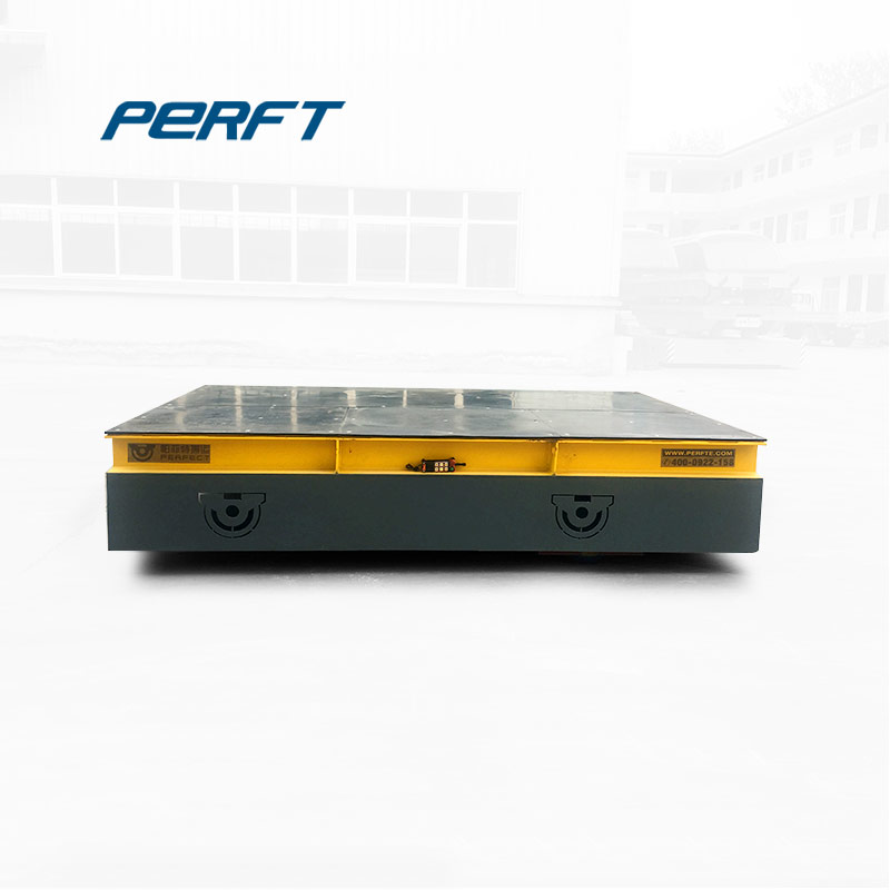 بدون نقل عربة قابلة للتوجيه trackless steerable transfer trolley