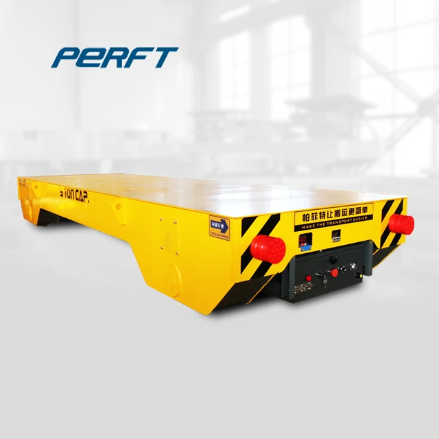Motorized Rail Transfer Trolley With Dc Power 1-300t Transfer Cart high quality